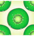 seamless texture of kiwi vector image