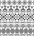 ethnic striped seamless pattern vector image