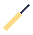 cricket bat icon vector image