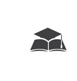 education logo template vector image