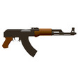 Old short military rifle Royalty Free Vector Image