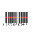barcode laser vector image vector image