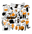 daily use in the heat of summer vector image vector image