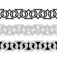 celtic national seamless ornament vector image