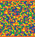 mosaic seamless pattern color abstract background vector image