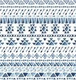 seamless aztec pattern vector image