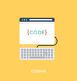 coding vector image