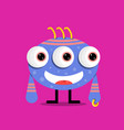 cute monster cartoon vector image