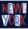 new york city vector image