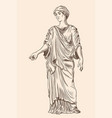 greek women vector image vector image