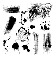 abstract grunge design elements vector image