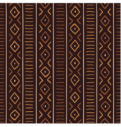 african print fabric seamless tribal pattern vector image vector image