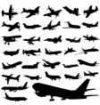 airplane vector image