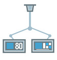 innovative healthcare medical interface vector image