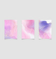 purple rose and lavender liquid marble background vector image vector image