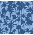 seamless palm trees pattern vector image