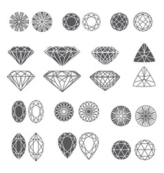 Diamond seamless pattern Royalty Free Vector Image