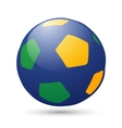 soccer football ball vector image vector image