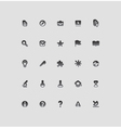 icons for education and science vector image vector image