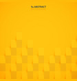 abstract mustard yellow color paper cut design vector image