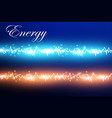 a set of lightning magic and bright light effects vector image