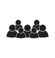 group of people icon persons vector image
