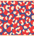 animal leopard seamless pattern vector image vector image