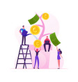financial profit and investment concept business vector image
