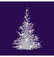 abstract christmas tree vector image vector image