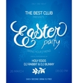 easter day party invitation vector image