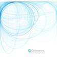 abstract background with circles vector image