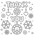 Coloring page black and white Royalty Free Vector Image