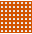 seamless pattern with baseball balls vector image