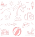 picnic summer doodle vector image
