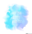watercolor background vector image