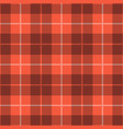 living coral tartan seamless pattern background vector image