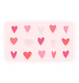 hearts - stickers vector image