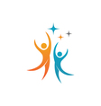 community care logo vector image