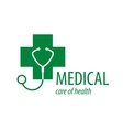 logo medical vector image