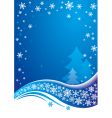 christmas background vector image vector image