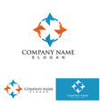 compas iconflat of compas- icon sign symbol vector image vector image