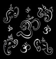 hindu god ganesha ganapati vector image vector image