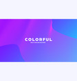 modern minimal colorful abstract background lines vector image