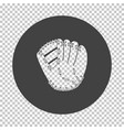 baseball glove icon vector image