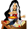 spell book vector image