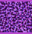 triangle purple pattern seamless vector image