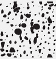 dalmatian skin texture vector image