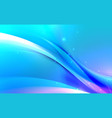 abstract wavy with blurred light curved lines vector image