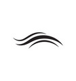 sea icon wave design ocean logo graphic element vector image