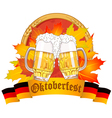 oktoberfest design vector image